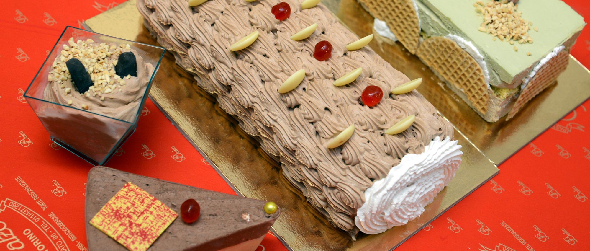 Pasticcini, paste fresche, paste secche, torte di compleanno, Pasticceria Balzo - Torino